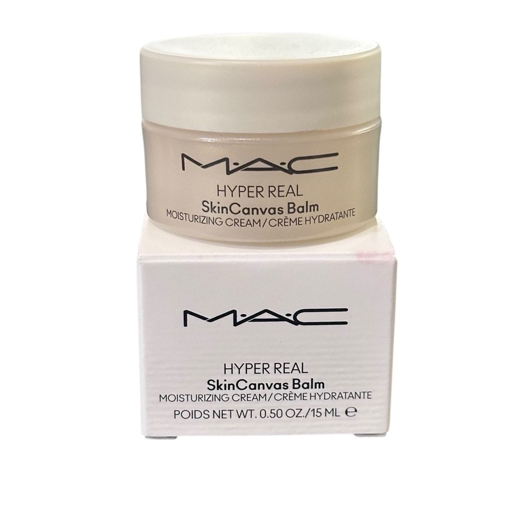 MAC Hyper Real SkinCanvas Balm Moisturizing Cream mini size .5 oz